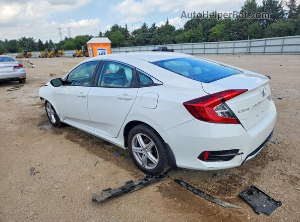 2HGFC2F66KH509583 2019 HONDA CIVIC White Rear left
