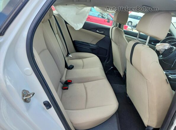 2HGFC2F66KH509583 2019 HONDA CIVIC White Rear seats view