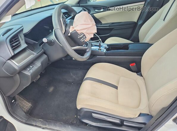 2HGFC2F66KH509583 2019 HONDA CIVIC White Front interior view