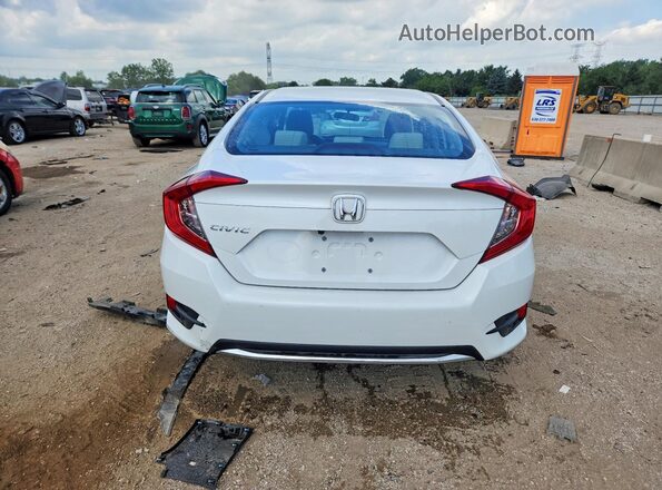 2HGFC2F66KH509583 2019 HONDA CIVIC White Rear view