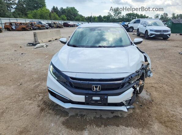 2HGFC2F66KH509583 2019 HONDA CIVIC White Front view