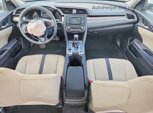 2HGFC2F66KH509583 2019 HONDA CIVIC White Dashboard view