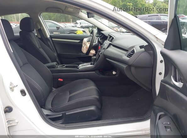 2HGFC2F66KH512497 2019 HONDA CIVIC White Vista interior delantera