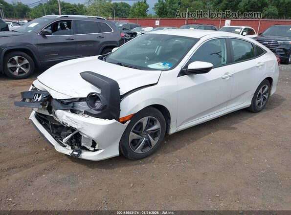 2HGFC2F66KH512497 2019 HONDA CIVIC White Vista tres cuartos delantera izquierda