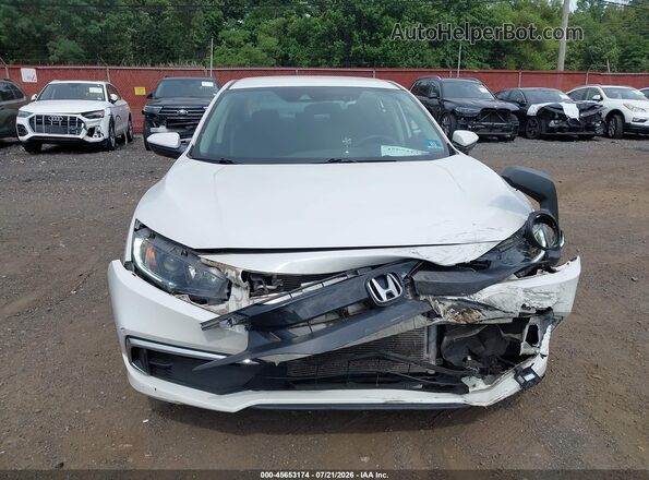 2HGFC2F66KH512497 2019 HONDA CIVIC White Vista del cuadro de instrumentos
