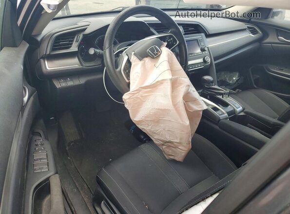 2HGFC2F66KH529980 2019 HONDA CIVIC Gray Вид панелі приладів