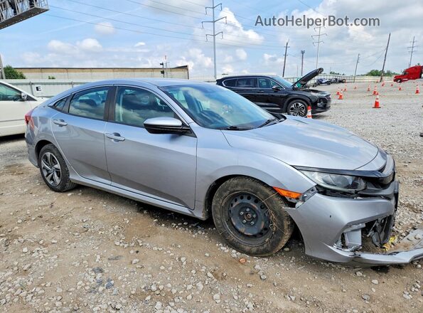 2HGFC2F66KH546312 2019 HONDA CIVIC Silver Delantero derecho