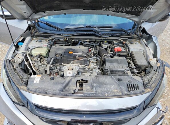 2HGFC2F66KH546312 2019 HONDA CIVIC Silver Vista interior trasera