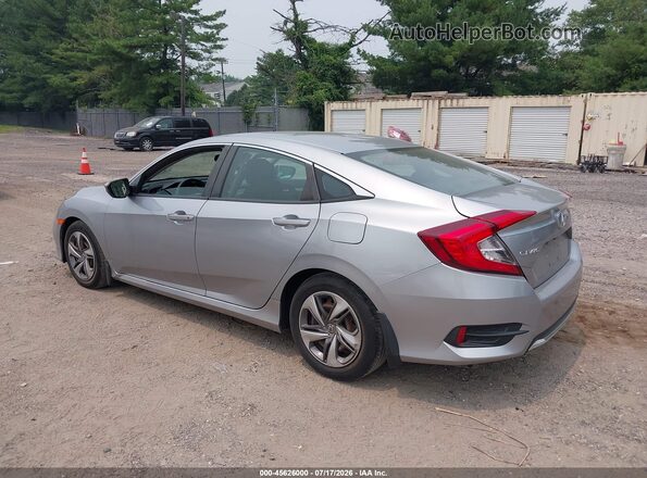 2HGFC2F66KH546942 2019 HONDA CIVIC Silver Rear left
