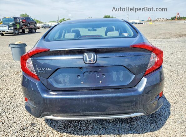 2HGFC2F66KH553597 2019 HONDA CIVIC Gray Vista trasera