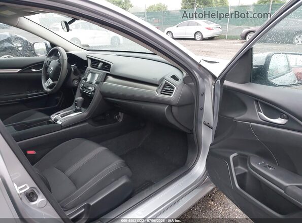 2HGFC2F66KH588138 2019 HONDA CIVIC Silver Widok wnętrza z przodu