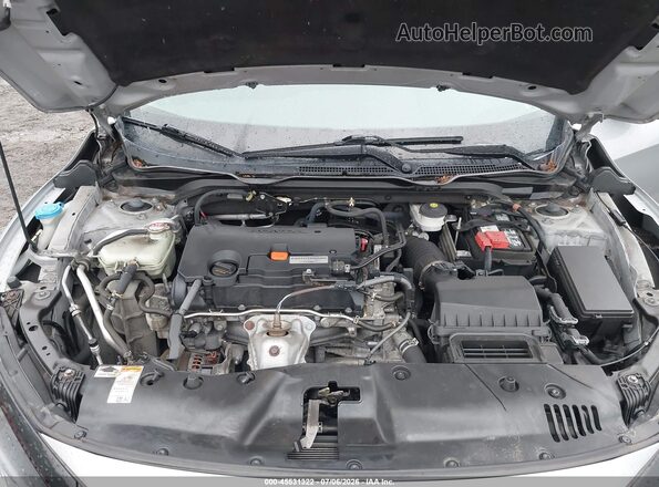 2HGFC2F66KH588138 2019 HONDA CIVIC Silver Widok z tyłu