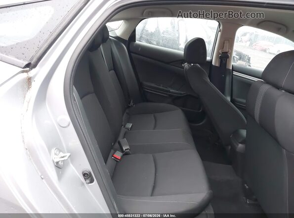 2HGFC2F66KH588138 2019 HONDA CIVIC Silver Widok naklejki z numerem VIN