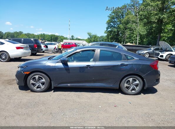 2HGFC2F66KH603737 2019 HONDA CIVIC Blue Vista interior de 360 grados