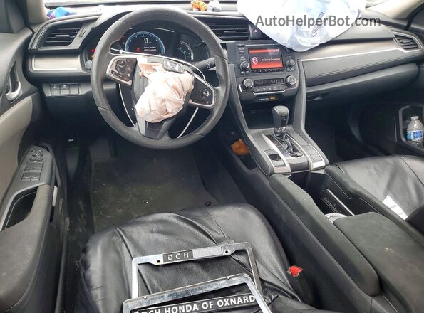 2HGFC2F66LH512887 2020 HONDA CIVIC Gray Widok deski rozdzielczej