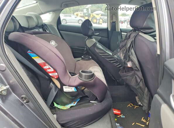 2HGFC2F66LH512887 2020 HONDA CIVIC Gray Widok tylnych siedzeń