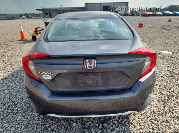 2HGFC2F66LH531956 2020 HONDA CIVIC Gray უკანა ხედი