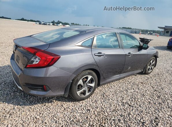 2HGFC2F66LH531956 2020 HONDA CIVIC Gray უკანა მარჯვენა