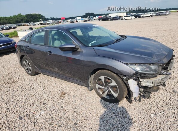 2HGFC2F66LH531956 2020 HONDA CIVIC Gray წინა მარჯვენა