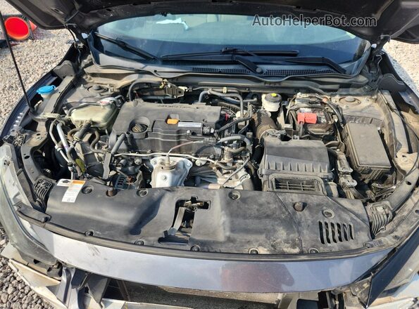 2HGFC2F66LH531956 2020 HONDA CIVIC Gray უკანა სალონის ხედი