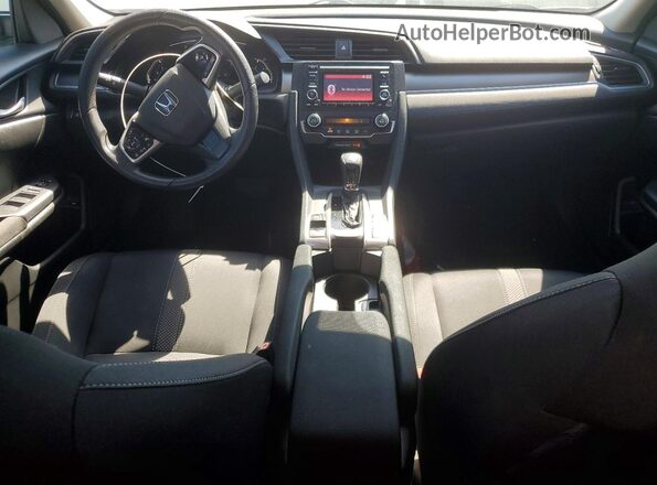 2HGFC2F66LH574919 2020 HONDA CIVIC White Вид панелі приладів