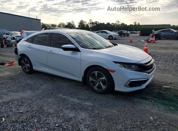 2HGFC2F66LH574919 2020 HONDA CIVIC White Передня права чверть