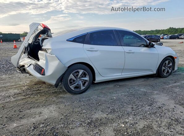 2HGFC2F66LH574919 2020 HONDA CIVIC White Задня права чверть