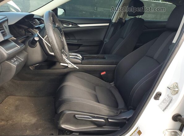 2HGFC2F66LH574919 2020 HONDA CIVIC White Вид салону спереду