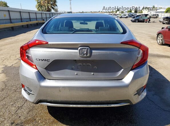 2HGFC2F66LH583233 2020 HONDA CIVIC Silver Вид ззаду
