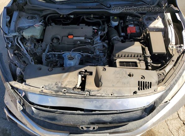 2HGFC2F66LH583233 2020 HONDA CIVIC Silver Вид задньої частини салону