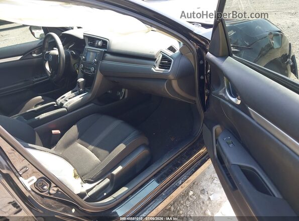 2HGFC2F66MH559774 2021 HONDA CIVIC Black Սալոնի դիմացի տեսք