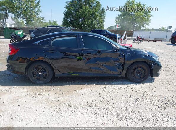 2HGFC2F66MH559774 2021 HONDA CIVIC Black Սալոնի հետևի տեսք