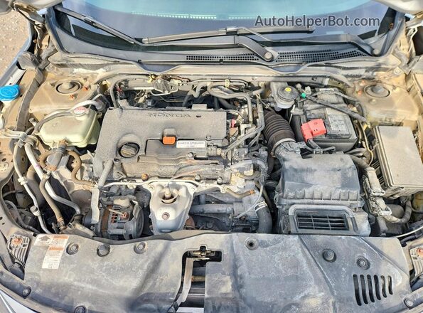 2HGFC2F67JH043242 2018 HONDA CIVIC Silver Vista interior trasera