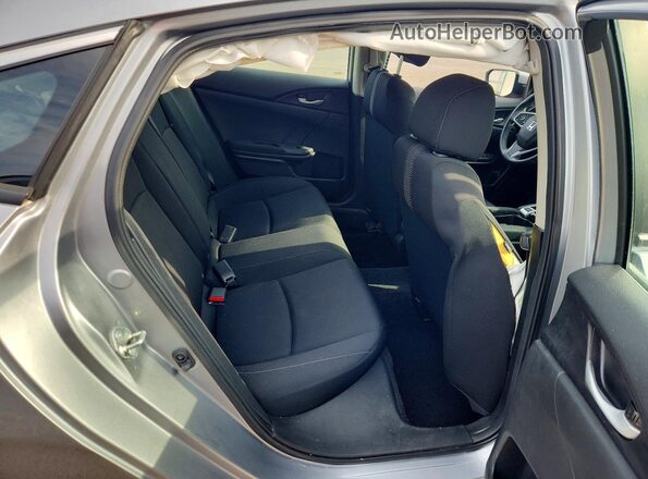 2HGFC2F67JH043242 2018 HONDA CIVIC Silver Vista de los asientos traseros