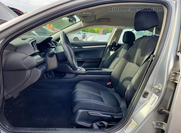 2HGFC2F67JH043242 2018 HONDA CIVIC Silver Vista interior delantera