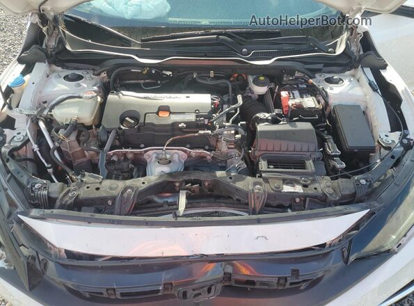 2HGFC2F67KH507518 2019 HONDA CIVIC White Widok wnętrza z tyłu