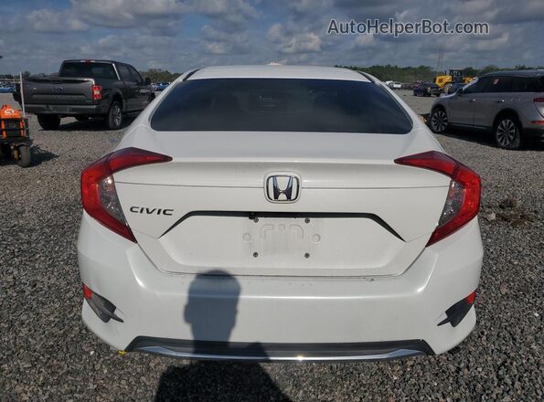 2HGFC2F67KH507518 2019 HONDA CIVIC White Widok z tyłu