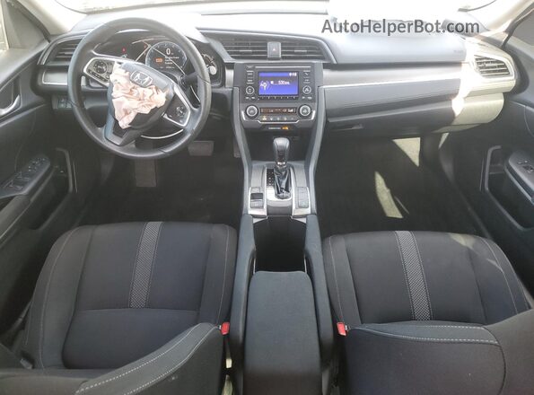 2HGFC2F67KH507518 2019 HONDA CIVIC White Widok deski rozdzielczej
