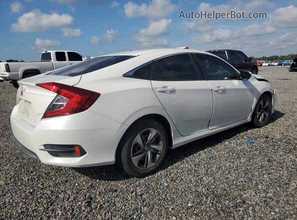 2HGFC2F67KH507518 2019 HONDA CIVIC White Tył prawy
