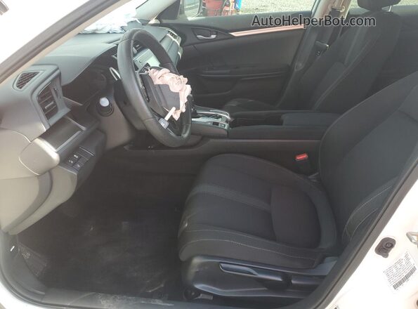 2HGFC2F67KH507518 2019 HONDA CIVIC White Widok wnętrza z przodu
