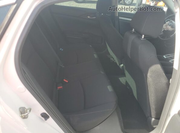 2HGFC2F67KH507518 2019 HONDA CIVIC White Widok tylnych siedzeń