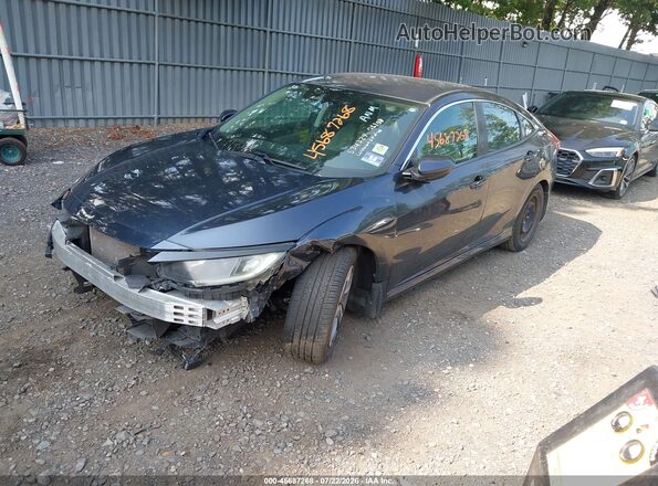 2HGFC2F67KH534329 2019 HONDA CIVIC Gray Przód lewy