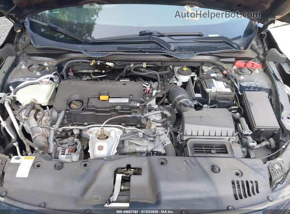 2HGFC2F67KH534329 2019 HONDA CIVIC Gray Widok z tyłu