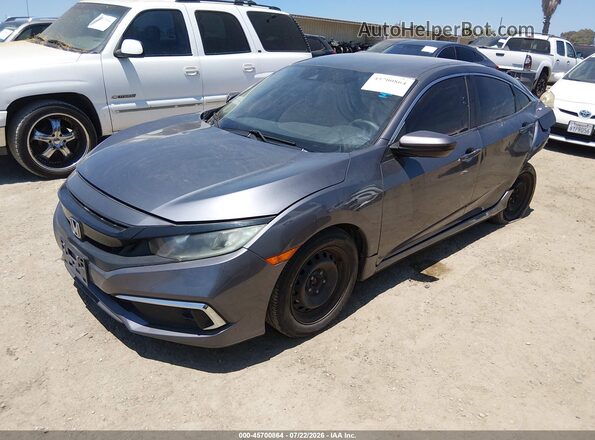 2HGFC2F67KH537800 2019 HONDA CIVIC Gray Front left