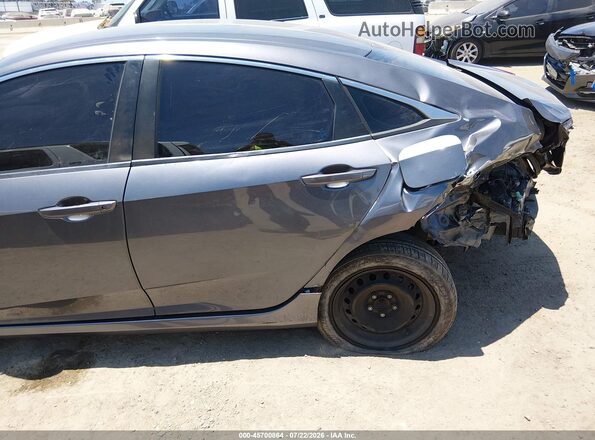 2HGFC2F67KH537800 2019 HONDA CIVIC Gray Front view