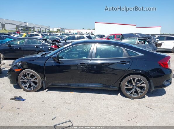 2HGFC2F67KH552300 2019 HONDA CIVIC Black 360 interior view
