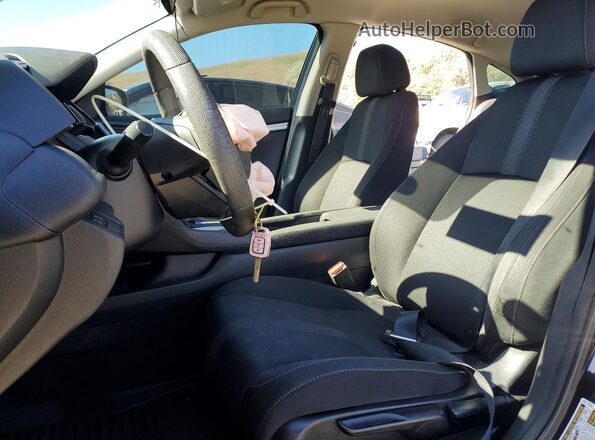 2HGFC2F67KH582946 2019 HONDA CIVIC Black Front interior view