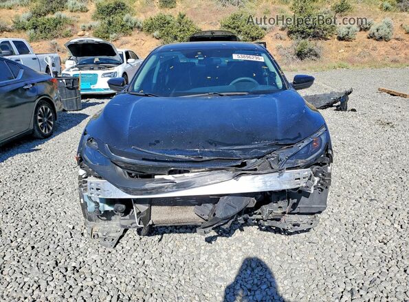 2HGFC2F67KH582946 2019 HONDA CIVIC Black Front view