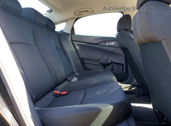 2HGFC2F67KH582946 2019 HONDA CIVIC Black Rear seats view