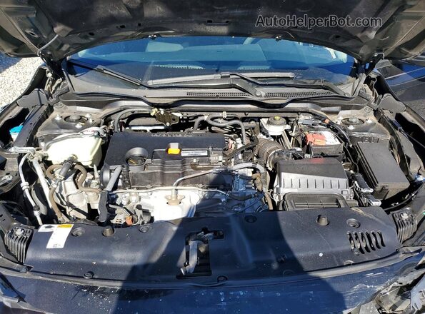 2HGFC2F67KH582946 2019 HONDA CIVIC Black Rear interior view